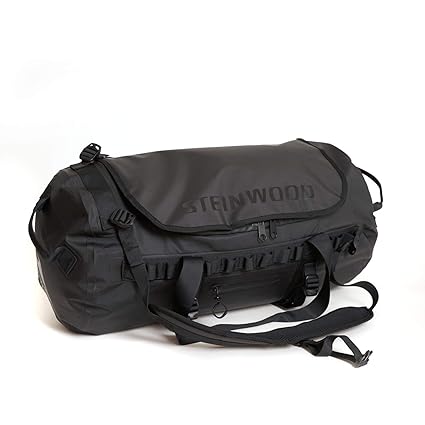 Steinwood Waterproof Duffle-Dry-Bag 40 L Multifunktions-Rucksack - Outdoor-Reisetasche - Weekender wasserdicht mit Rucksack-F