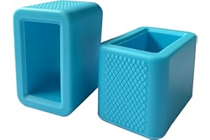 KSJED Seat Belt Buckle Holder, Silicone Booster for Easy Access to Rear Seats, Keep Buckle Upright and Stable, Suitable for Kids