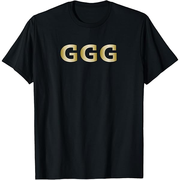 Amazon.com: Men's Gennady Golovkin Boxing GGG T-shirts