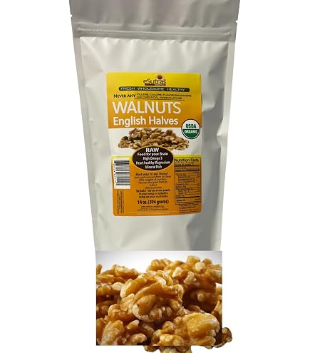 Amazon.com : English Walnuts Halves and Pieces (16 oz, ZIN: 525575