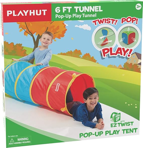 playhut tent tunnel