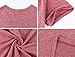 Mrignt Mens Short Sleeve Slim Fit Henley t-shirt with Button