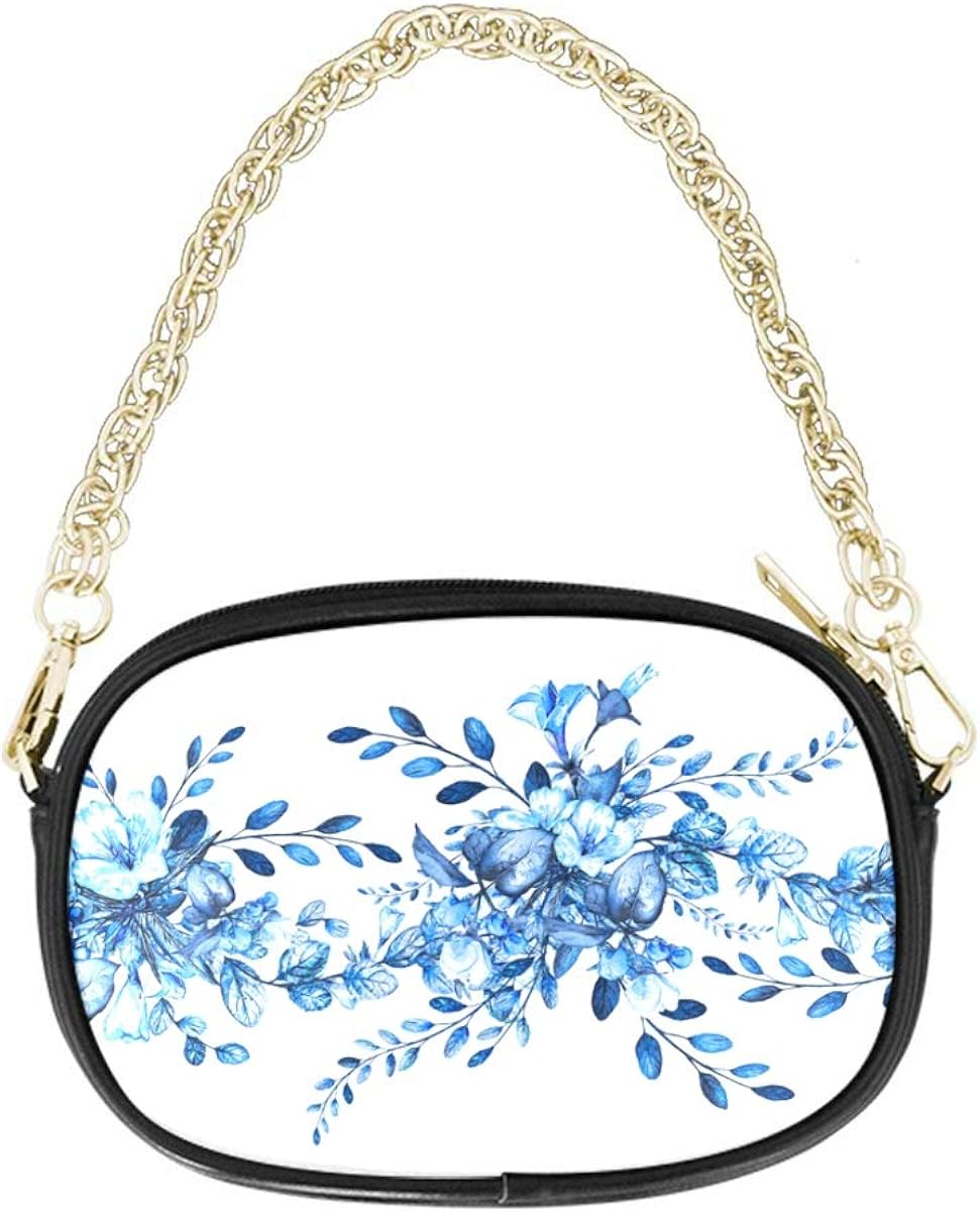 light blue designer purse