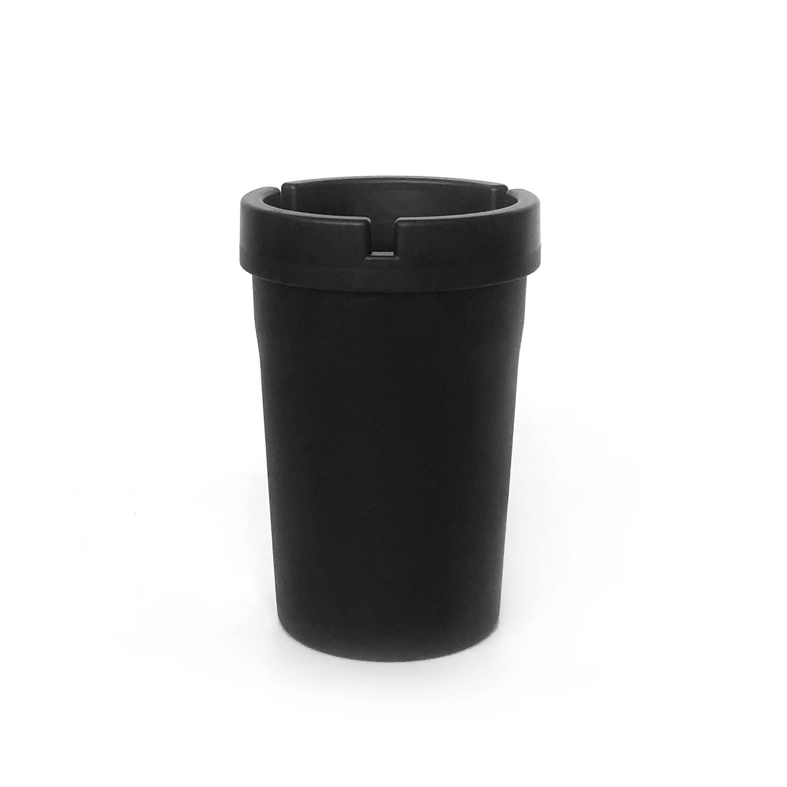 Smokeless plastic ashtray, ca. 10 x 8 cm