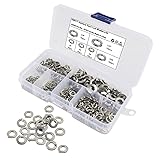 TIDTALEO 350Pcs Spring Lock Washer Assortment Kit