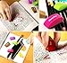 Pencil Erasers 8 Block Pencils Eraser Pack for Kids Art School Classroom
