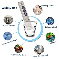 Water Quality Tester, Accurate and Reliable, EC