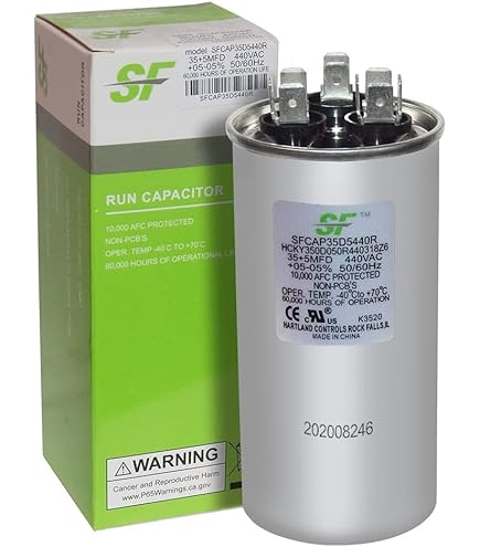 Hartland Controls HCKY350D050R440318Z6-35+5MFD 440VAC Round