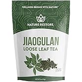 Gynostemma Tea, Loose Leaf, 4 ounces (Also known as Jiaogulan)