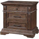 New Classic Furniture Mar Vista Nightstand, Walnut