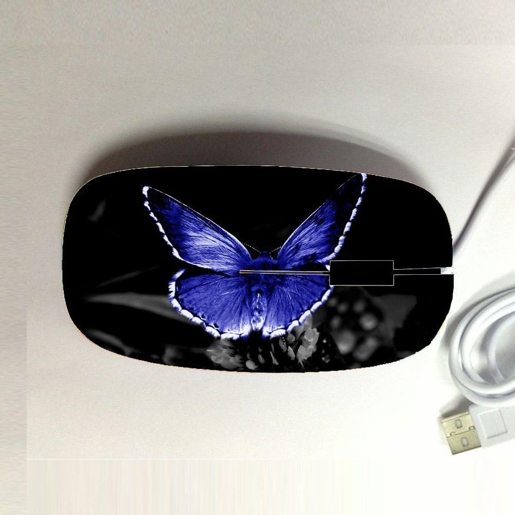 Generic Print Butterfly Girl Mouse Drop Resistance