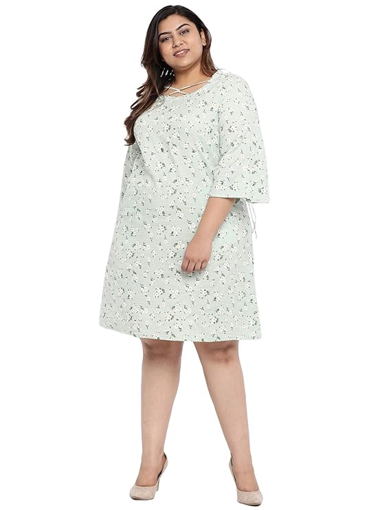Buy aLL Plus Size Women's Dress at Amazon.in