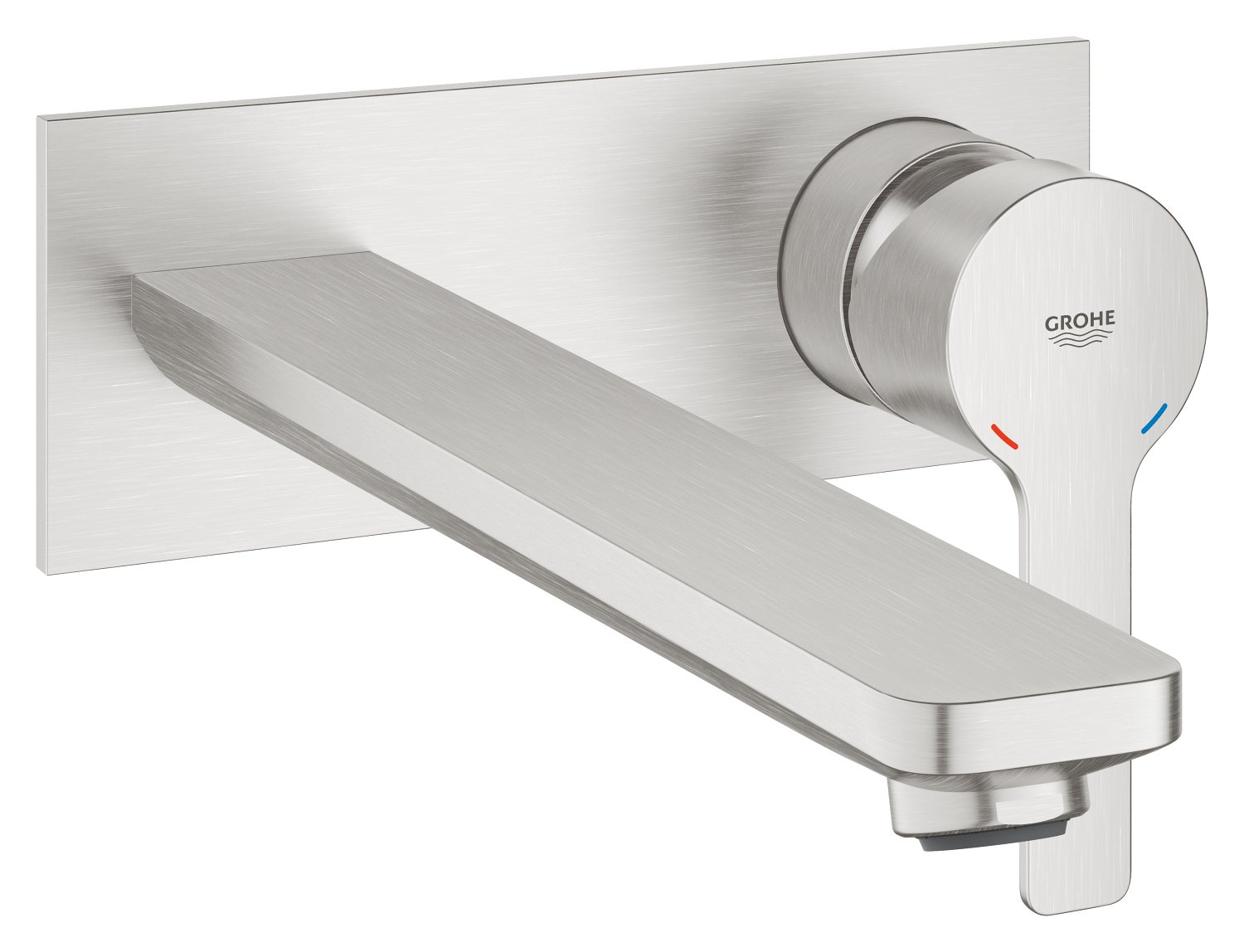 GROHE Lineare New 2-Hole Basin MixerL-Size Supersteel 23444DC1