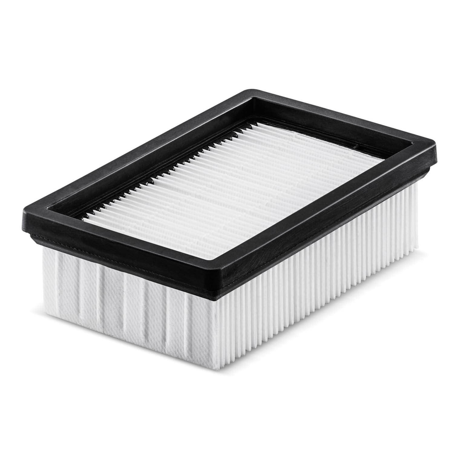 Kärcher Flat-Pleated Renovation Filter WD 4-6 for Kärcher wet and dry vacuum cleaners, long-lasting suction power for efficiently removing fine dust from renovation projects and power tool use