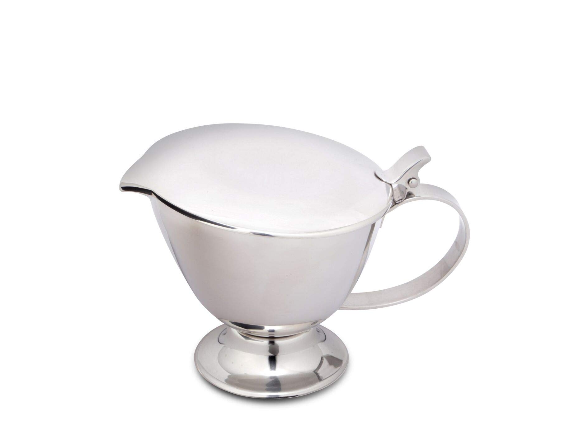 Weis 15880 Gravy Boat with Lid 450 ml Stainless Steel Silver Dimensions: 17 cm x 12.3 cm x 12 cm