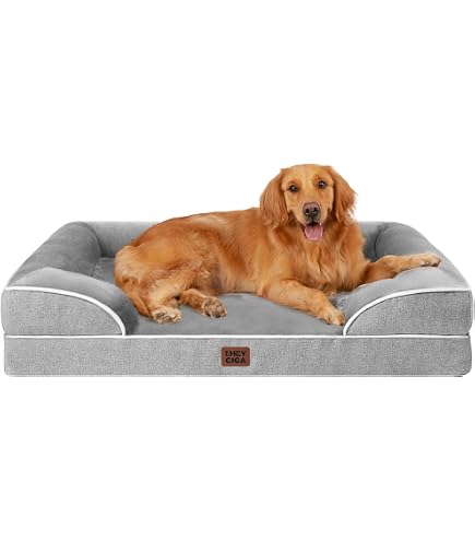 La-Z-Boy Harper Hundebett Groß – 109 X 89 Cm, Für Hunde Bis 56,7 Kg, Mit Waschbarem Bezug, Plüsch-Oberfläche