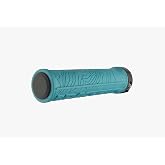 Race Face Chester Grip Black/Turqoise, 31Mm | RaceFace Chester Lock-On Bike Grips - 31mm, Tacky Rubber, Comfort &amp; Control