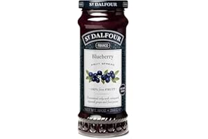 St Dalfour All Natural Wild Blueberry Fruit Preserves, 225ml, 284g