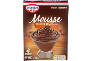 DR. OETKER Dr Oetker Milk Chocolate Mousse, 3.1 oz, Pack of 6