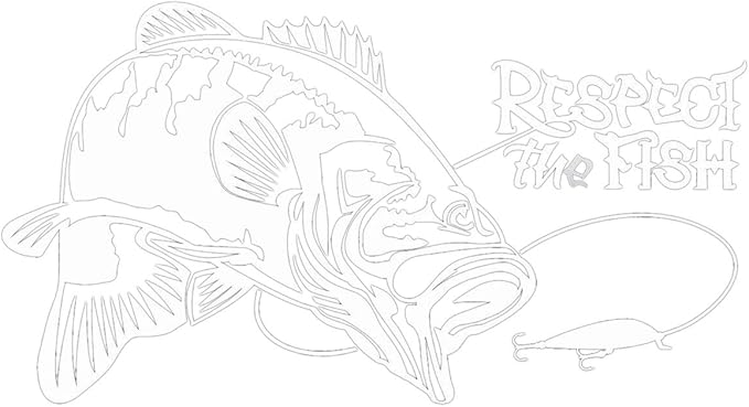 Amazon Co Jp Plus Nao プラスナオ カーステッカー デカール 転写式 車用ステッカー ボディステッカー 釣り フィッシング 英語 カッティングステッカー ホワイト 服 ファッション小物