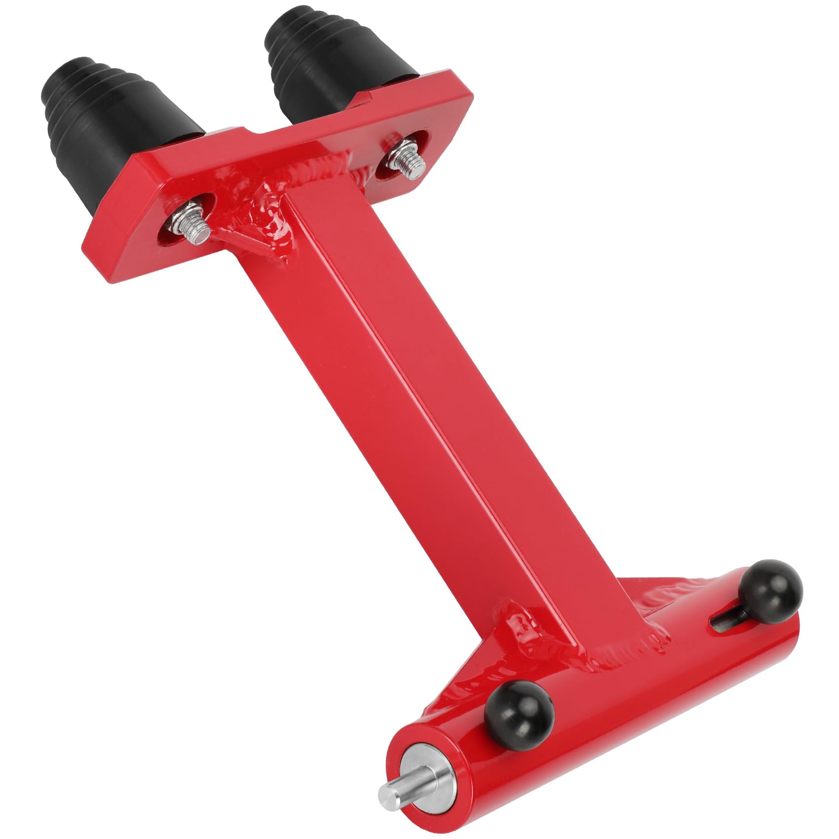Photo 1 of **Parts Only** Iridesc 240110 4-Stroke Transom Saver Motor Tote, Compatible with Merc-Y 75/90/115/200/225/250/300HP & V6 175HP Engines, Red, Stainless Steel Frame, Transom Mount