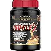 ALLMAX Nutrition - ISOFLEX - 100% Ultra-Pure Whey Protein Isolate - Chocolate Peanut Butter - 2 Pound