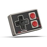 IINE Mini Controller for iPhone/iPad/Android, Portable Wireless Controller for TikTok Scrolling, E-book Page Turning, Music Control, PPT Clicker, Selfie Shutter, with Wrist Strap (Grey)