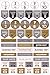 Essentials Weekly Planner Stickers-Black & Gold (Set of 575 Stickers)