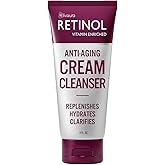 LIVAURA Retinol Anti-Aging Cream Cleanser – Daily Deep Cleansing Facial Wash Exfoliates to Improve Skin’s Texture & Moisturizes for Cleaner, Softer Face – Renewing Vitamin A Minimizes Fine Lines