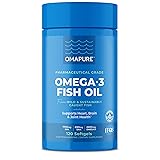 OMAPURE Fish Oil Supplements with Omega 3 Fatty