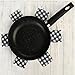 Pan and Pot Protectors - Set of 8 - [PLAID BLACK AND WHITE] - Cookware Guards and Savers | Avoid Scratching Kitchenware Surface Pots And Pans Protector All Sizes