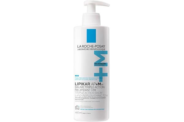 La Roche Posay Lipikar Baume AP+Max, Body Lotion for Dry Skin, Soothing Cream with Shea Butter & Niacinamide for Body, Face &