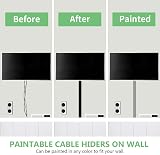 MUDEELA Cable Trunking Kit 8x L400mm Black Cable Concealer view 5