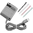 DS Lite Charger Kit, AC Power Adapter Charger and Stylus Pen for Nintendo DS Lite, Wall Travel Charger Power Cord Charging Cable 5.2V 450mA for NDSL