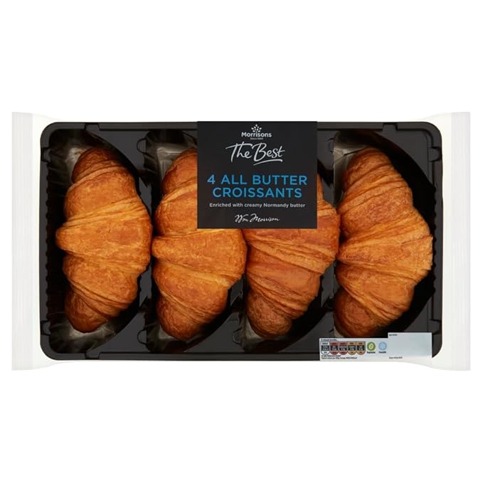Morrisons The Best All Butter Croissants, 4 Pack Amazon.co.uk Grocery