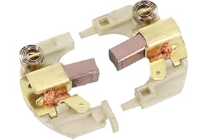 Carbon Brush Holder Set for DCD930, DCD950, DCD970, DCD980, and DCD985 Cordless Drills — 2-Piece Plastic & Metal Brush Box As