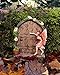 GeoFossils Set of 2 Sparkle Fairy Door Garden Home Ornament