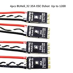 Crazepony 4pcs BLHeli_32 35A ESC 2-5S Electronic