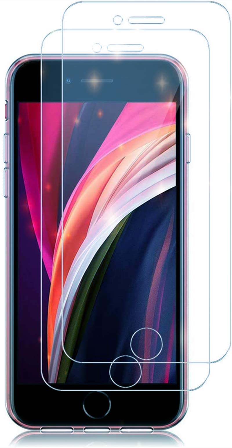 Uno Apple Screen Protector 2 Units, Tempered Glass Screen Protector Compatible with iPhone 7 Plus and iPhone 8 Plus HD Tempered Glass Suitable for iPhone 7 Plus and iPhone 8 Plus