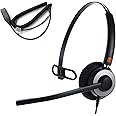IPD IPH-160 Phone Headset with Noise Cancelling Microphone for Office and Call Center-Compatible with Avaya 1608 1616 9601 9608 9611 9611G 9620 9621 9630 9631 9640 9641 9650 9670 J139 J159 J169 J179