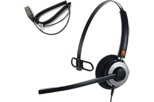 IPD IPH-160 Phone Headset with Noise Cancelling Microphone for Office and Call Center-Compatible with Avaya 1608 1616 9601 9608 9611 9611G 9620 9621 9630 9631 9640 9641 9650 9670 J139 J159 J169 J179