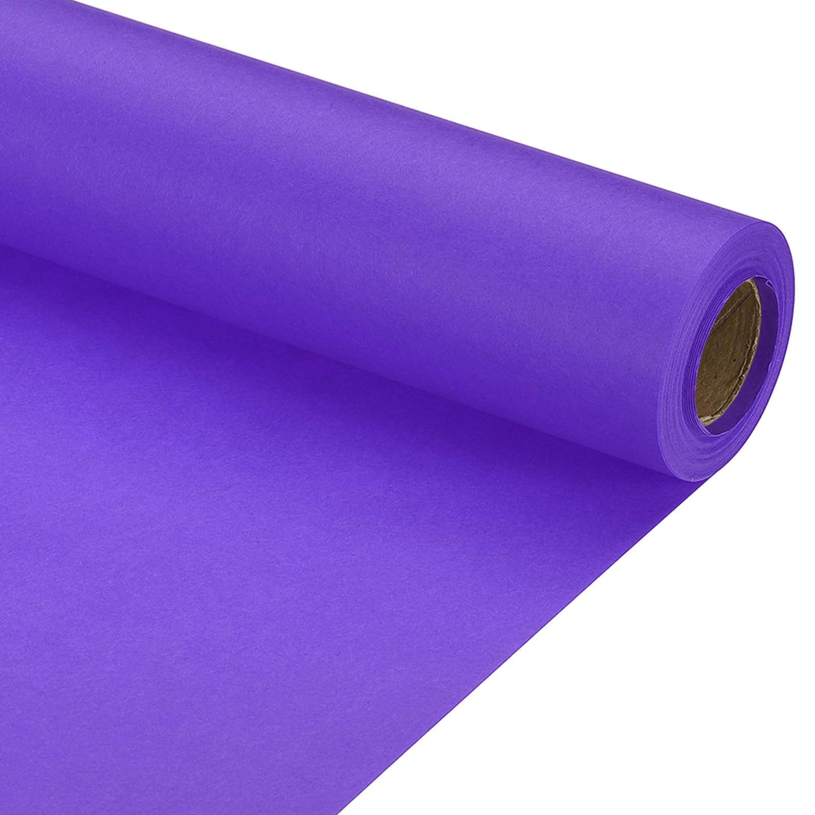 PATIKIL Wrapping Paper, 15" x 394"(33') 70 GSM Craft Paper Roll Kraft Packing Paper for Poster Bulletin Board, Gift Wrapping, Violet Blue