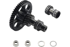 Imdinnogo 3D Printing Extruder Upgrade Accessories BM Nano-Coating Helical Gear Kit High Strength CNC Skeletonized POM-Gears Applicable to VoronLegacy Voron2.4 VoronTrident CW1 CW2 Bczamd