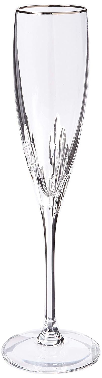 Lenox Firelight Platinum Signature Flute, Clear