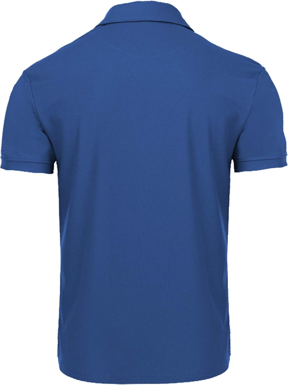 ZITY Mens Polo Shirt Cool Quick-Dry Sweat-Wicking Color Block Short Sleeve Sports Golf Tennis T-Shirt: Clothing