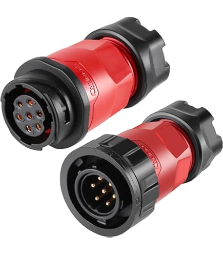 Amp - Te Connectivity Circular Connector, Plug, Size 13, 7