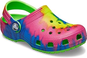 Crocs Kids' Classic Tie Dye Clogs (Infant/Toddler/Little Kid/Big Kid)