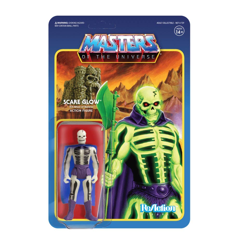 Scare Glow - Masters Of The Universe ReAction Action Figure