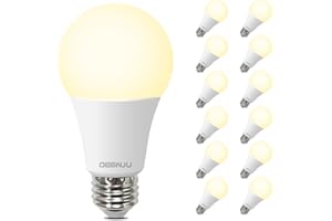 DEGNJU Light Bulbs,100 Watt Light Bulb Eqv, Warm Light Bulbs LED 1500LM, Soft White Light Bulb E26, 13W Bright Standard Appliance Light Bulb, 15000H, Non-Dimmable, White Light Bulbs for Rooms, 12 Pack