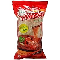 Glass Noodle Bean Vermicelli with Mung Bean 100% Wt 40g (1.41 Oz) X 6 Bags